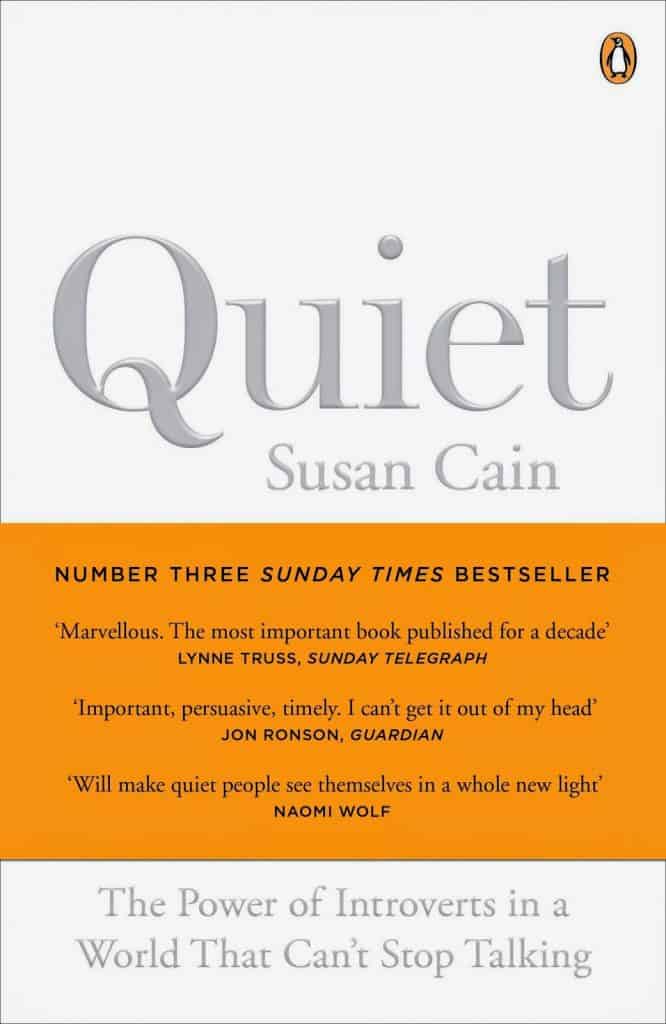 Quiet by Susan Cain - social anxiety and introversion